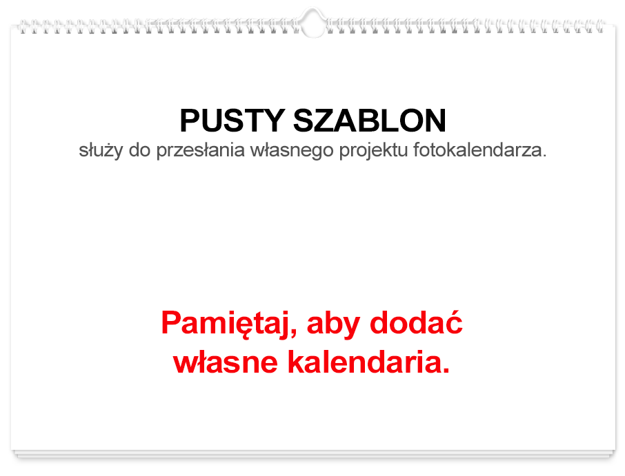 Pusty szablon